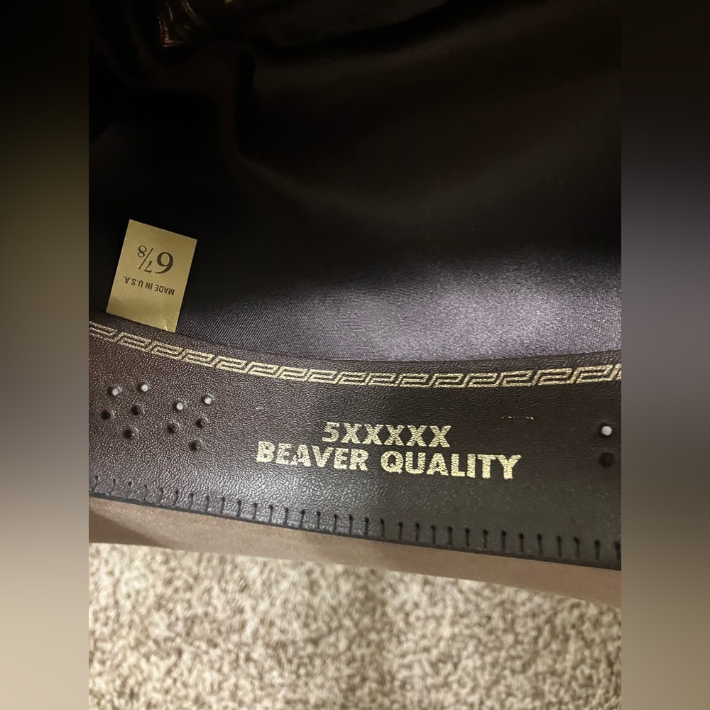 Rodeo King 5x Beaver Felt Cowboy Hat - Picture 6 of 9